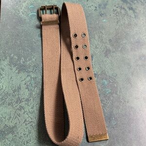 Brown Webbed Belt